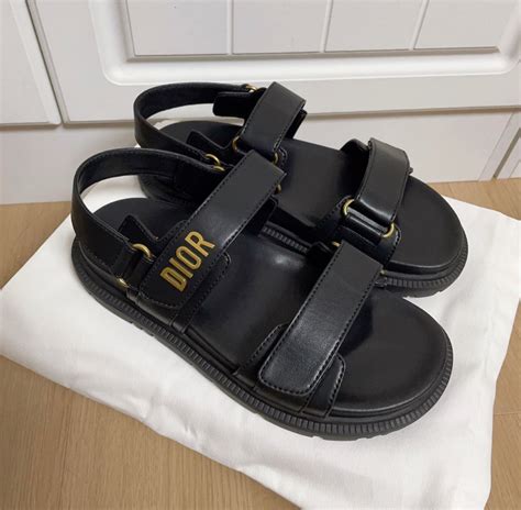 dior dad sandals|chunky dad sandals.